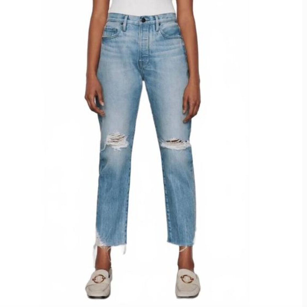 FRAME Le Original Straight Jeans Limelight Chew